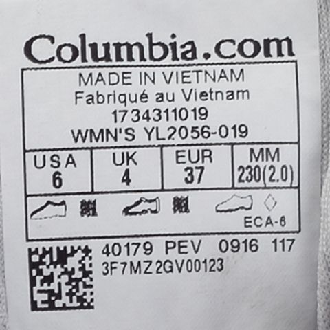 Columbia/哥伦比亚 专柜同款 女子透气舒适抓地缓震两栖鞋YL2056019