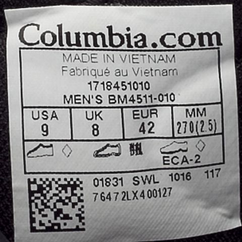 Columbia/哥伦比亚 专柜同款 男款休闲抓地缓震沙滩凉鞋BM4511010