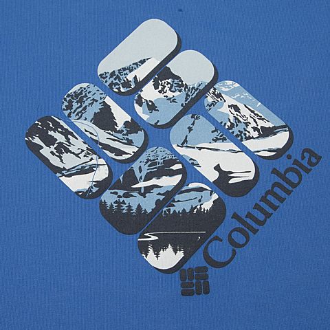 Columbia/哥伦比亚 专柜同款 男子LOGO印花吸湿T恤PM3697438