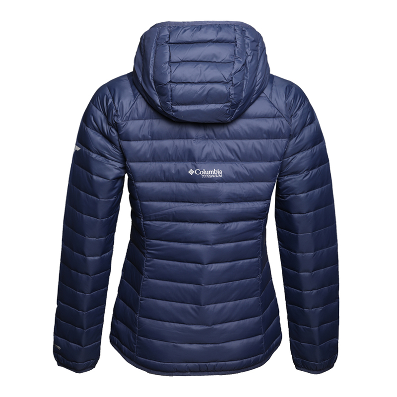 columbia哥伦比亚女子alpha trail™ down hooded jacket羽绒服wr0185466