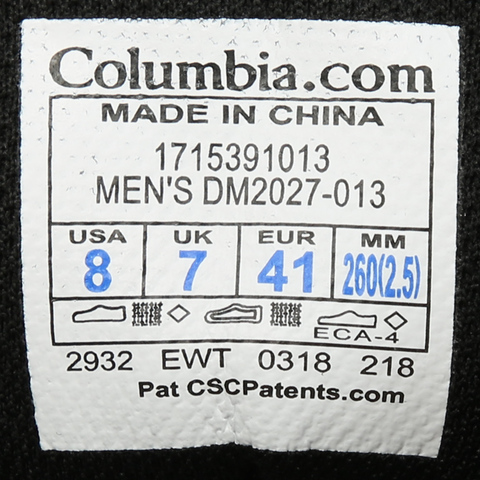 Columbia哥伦比亚男子PEAKFREAK™ XCRSN II XCEL OUTDRY™耐力徒步DM2027013