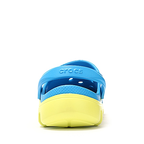 Crocs 卡骆驰 中性  专柜同款 运动迪特 海蓝/柑橘 洞洞鞋凉鞋沙滩鞋 11991-4C5