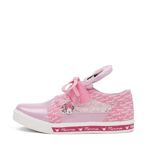 DISNEY/迪士尼2013春季粉色PU女中童板鞋S79077