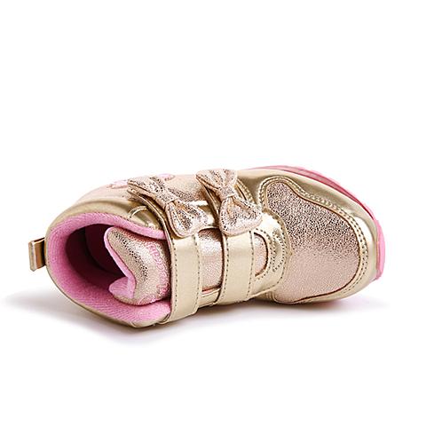 迪士尼（disney）16年秋冬季新款时尚女童个性趣味卡通柔软设计灯鞋旅游鞋S70944