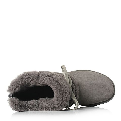 Hush Puppies/暇步士冬季专柜同款新款牛皮女休闲靴W1F01DD7