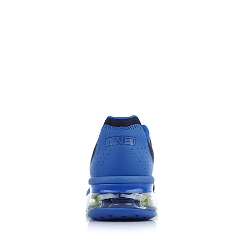 INNET跑步休闲 Cloud 系列蓝色网布气垫男运动鞋15010AM5