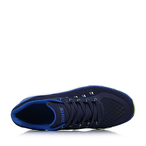 INNET跑步休闲 Cloud 系列蓝色网布气垫男运动鞋15010AM5