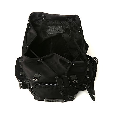 BELLE/百丽箱包夏季专柜同款黑化纤布背提包3637XBX7