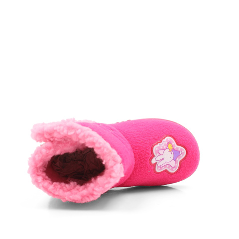 MIFFY/米菲冬季幼童桃红色布棉鞋MA85237