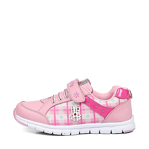 MIFFY/米菲秋季粉色PU女中童运动鞋MO90809
