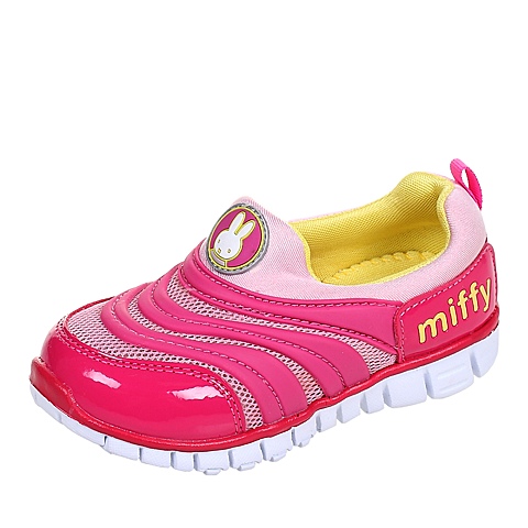 MIFFY/米菲春秋季桃红网布女婴幼童运动鞋M99054