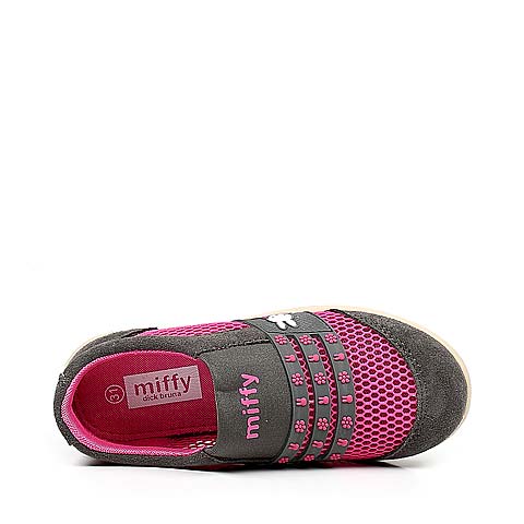 MIFFY/米菲2013夏季深灰网布女中童框鞋M96033