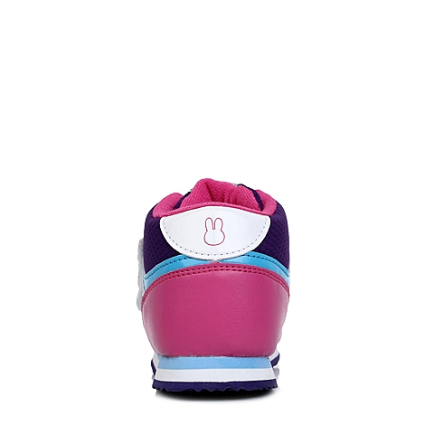 MIFFY/米菲童鞋冬季PU/纺织物桃红运动鞋跑步鞋DM0278