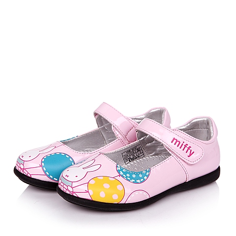 MIFFY/米菲2014春季粉色PU女小童浅口鞋M99167