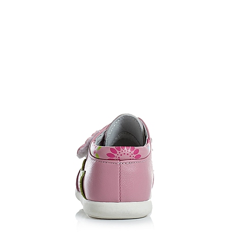 MIFFY/米菲春秋季羊皮粉色女婴幼童皮鞋宝宝鞋 DM0120