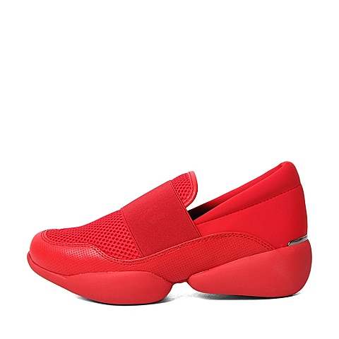 millie's/妙丽专柜同款网布牛皮时尚运动女休闲鞋LC430AM6