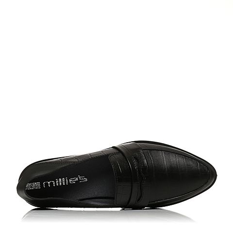 millie's/妙丽秋季专柜同款牛皮/羊皮女休闲单鞋LN821CM7