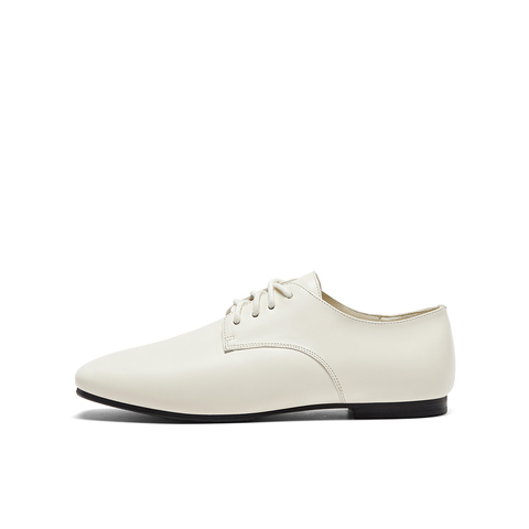 millies/妙丽2024春季新款牛皮时尚简约平底女休闲鞋23211AM4