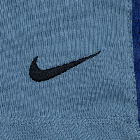 NIKE耐克童装夏季浅蓝色婴童系列针织热身套服533632-498