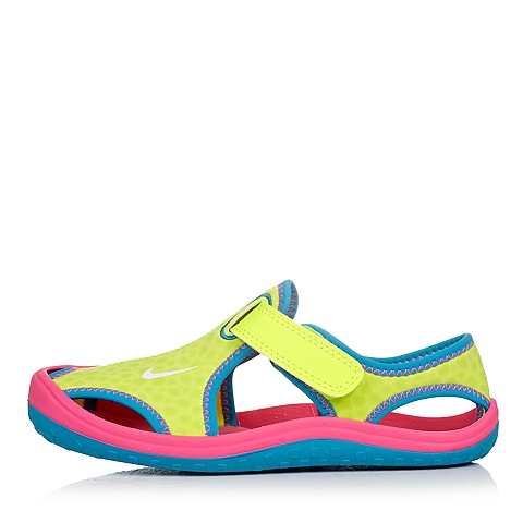 NIKE耐克童鞋 夏季新品专柜同款SUNRAY PROTECT (PS)女小童凉鞋344992-700
