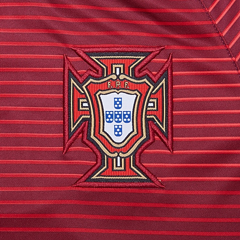 NIKE耐克新款男子葡萄牙FPF球队训练服T恤725331-632