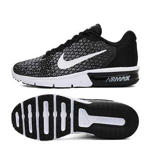 NIKE耐克女子WMNS NIKE AIR MAX SEQUENT 2跑步鞋852465-002