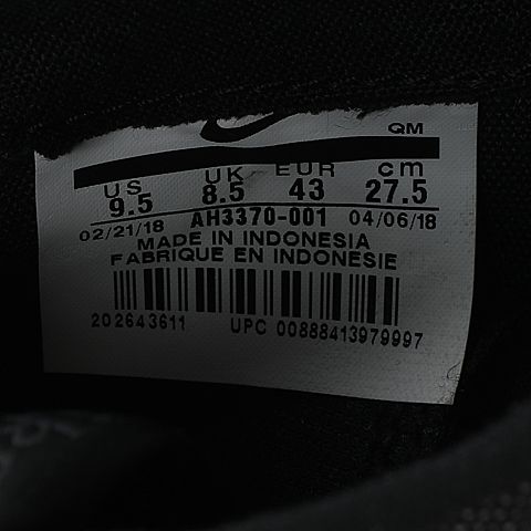 Nike耐克男子SB ZOOM BLAZER LOW CNVS DECON户外鞋AH3370-001
