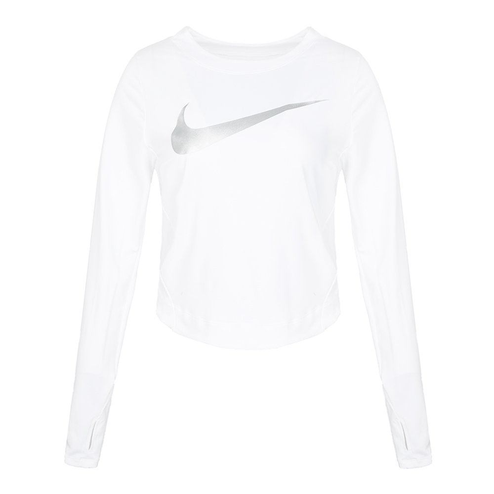 Nike耐克女子AS W NK DRY ELMNT TOP CREW GXT恤AJ8721-100