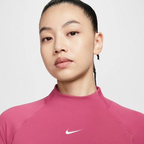 NIKE耐克2025女子AS W NP DF WARM LS TOP GG针织有领长THV3737-634