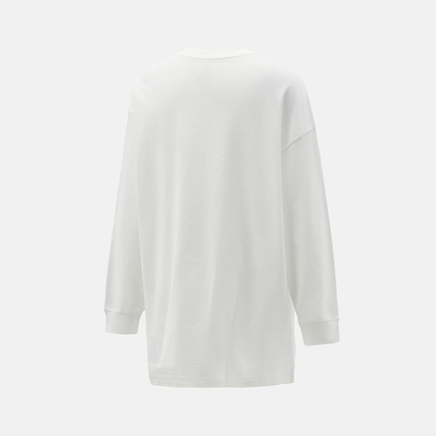 NIKE耐克2025女子AS W NSW ESSNTL OS LS TEE针织无领长THF5321-100