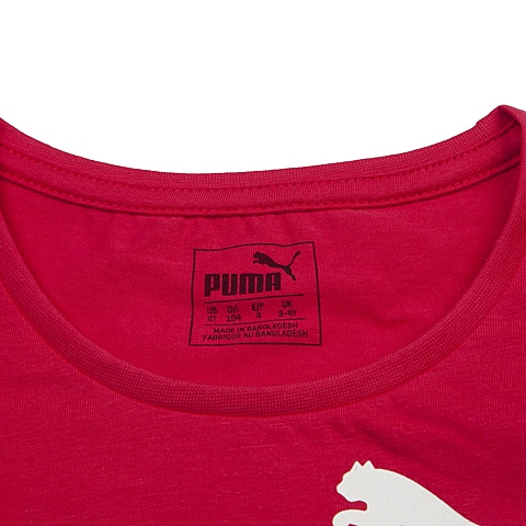 PUMA彪马女童基本系列短袖T恤83664924