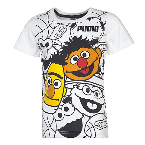 PUMA彪马男童Sesame Street芝麻街系列STYLE SESAME Tee短袖T恤59070902