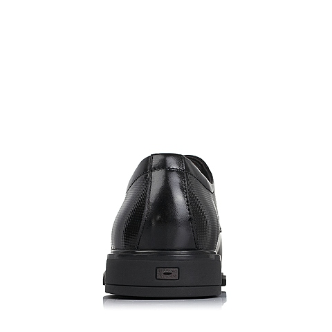 Senda/森达秋季专柜同款黑色平面牛皮男单鞋FZ108CM5