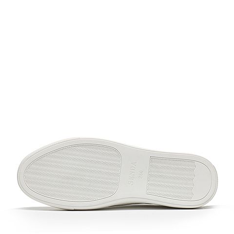 Senda/森达秋季专柜同款白色牛皮男单鞋WJ101CM6