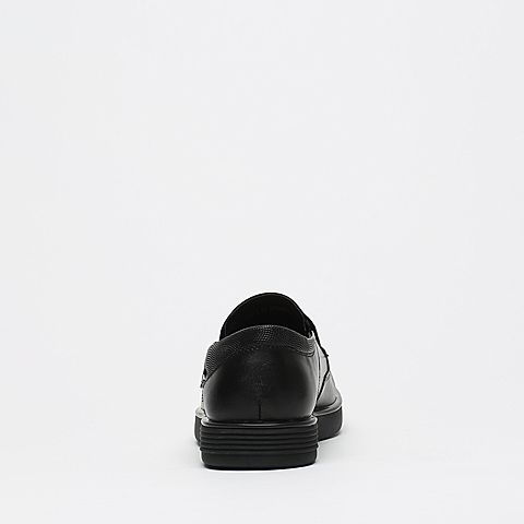 Senda/森达秋季专柜同款黑色牛皮男单鞋JY105CM6