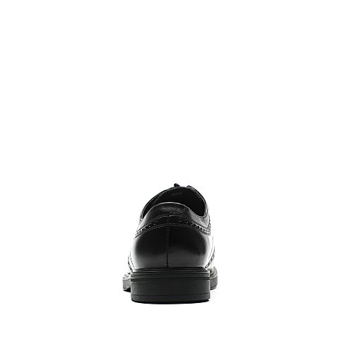 Senda/森达秋季专柜同款黑色牛皮男单鞋JK101CM6