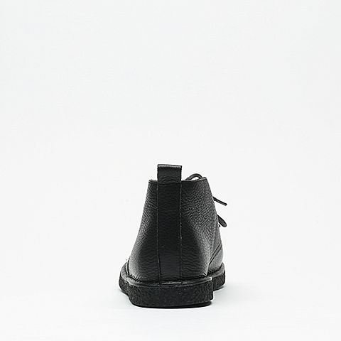 Senda/森达冬季专柜同款黑色牛皮女皮靴DY868DD6