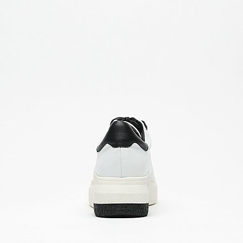 Senda/森达冬季专柜同款白色牛皮女皮鞋15118DM6