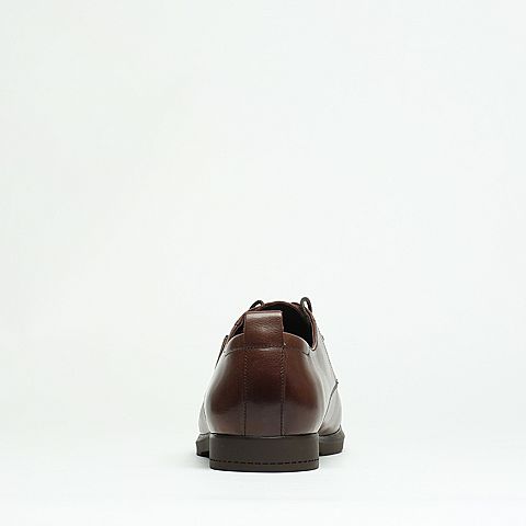 Senda/森达秋季专柜同款棕色牛皮男皮鞋JI107CM6