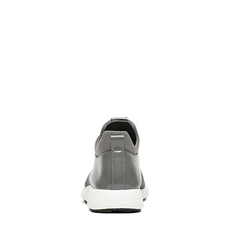 Senda/森达秋季专柜同款灰色织物/超纤男休闲鞋VK101CM6