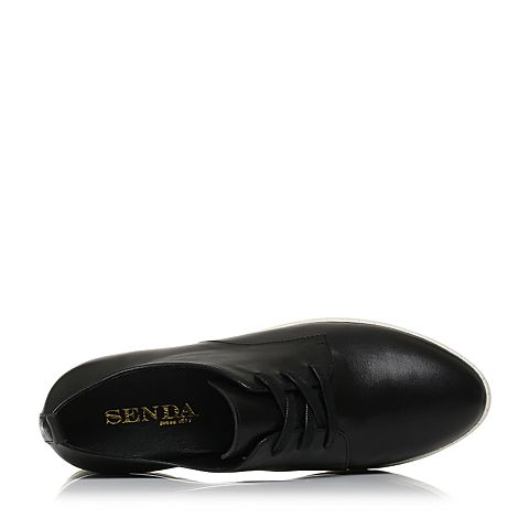 Senda/森达秋季专柜同款时尚简约大方舒适女休闲鞋3SD26CM6