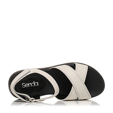 Senda/森达夏季专柜同款时尚舒适休闲女凉鞋G3M04BL7