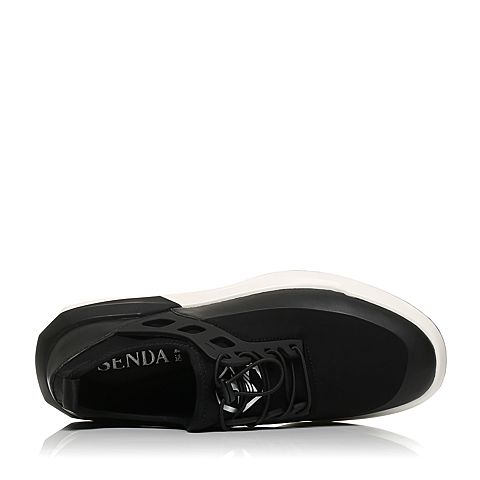 Senda/森达秋季新款专柜同款时尚舒适运动风男休闲鞋1ND04CM7