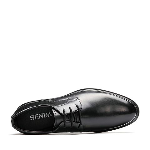 Senda/森达冬季专柜同款时尚大方舒适商务男鞋V1A01DM7