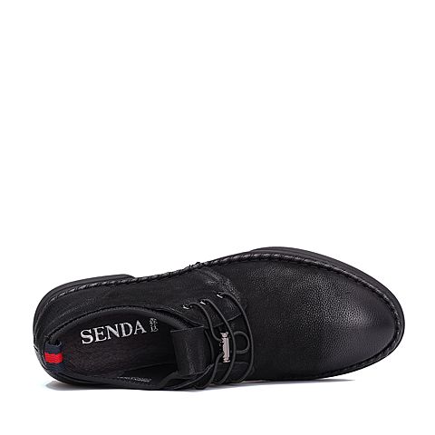 Senda/森达冬季新款专柜同款时尚潮流舒适男低靴2XT20DD7