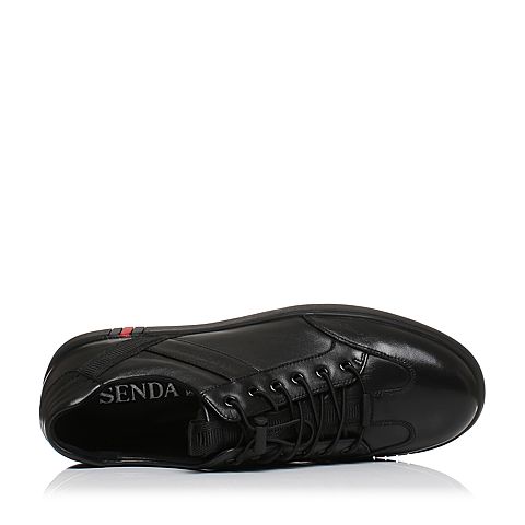 Senda/森达冬季专柜同款时尚潮流舒适男休闲板鞋2PA30DM7
