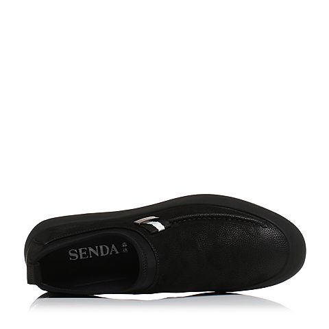 Senda/森达冬季专柜同款时尚简约舒适男休闲鞋2XQ10DM7