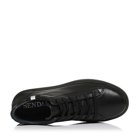 Senda/森达冬季专柜同款韩版牛皮男休闲低靴2XJ10DD7