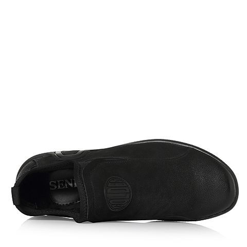 Senda/森达冬季新款专柜同款简约舒适男短靴2QA12DD7