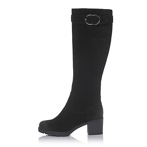 Senda/森达冬季新款专柜同款时尚性感女长筒靴3DB12DG7